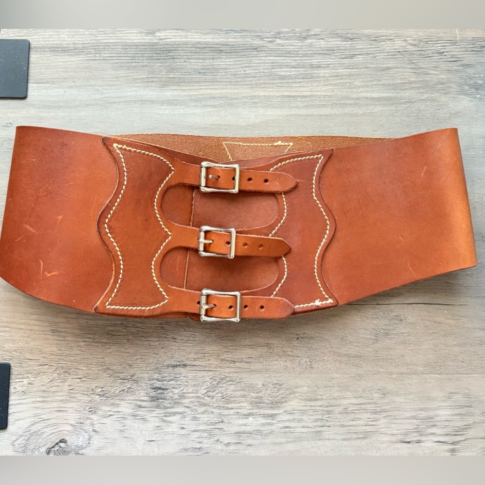 Ralph Lauren Brown Leather Belt